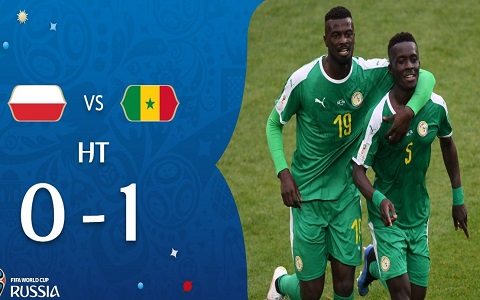 ЖЧ -2018. Польша-Сенегал 0:1. Биринчи бўлим статистикаси